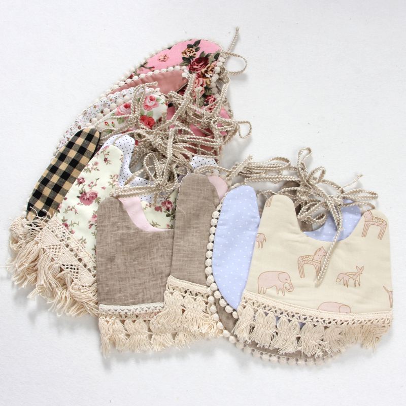 Yếm Vải Cotton Mềm Mại Dành Cho Bé Sơ Sinh