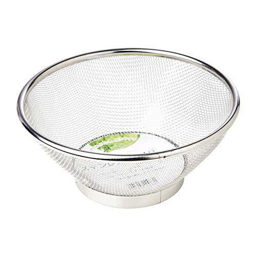 Rổ inox cao cấp 18cm ECHO Nhật Bản (inox không hoen gỉ) đề bền chắc