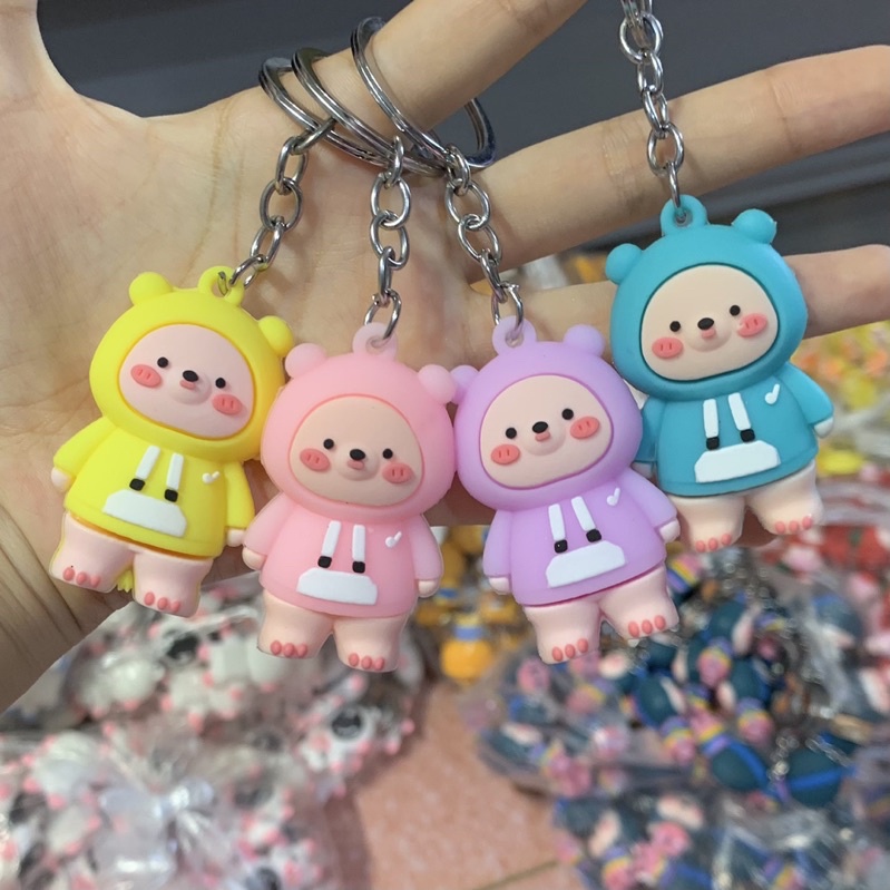 Móc Khoá Nhiều hình dễ thương