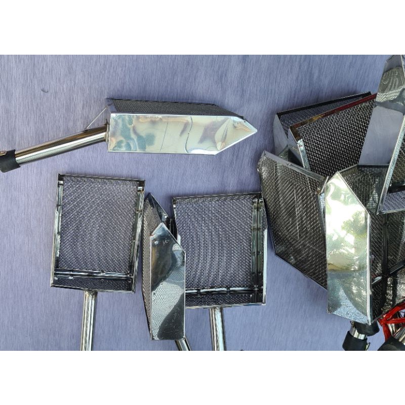 XẺNG SÀNG CÁT, PHÂN GÀ. DỤNG CỤ VỆ SINH CHUỒNG GÀ BẰNG INOX -304.