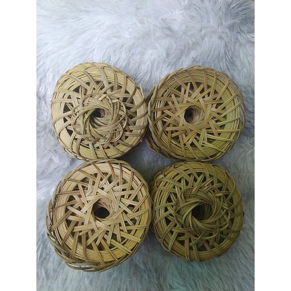 Rế tre lồng chim cu gáy, decor trang trí size 10cm