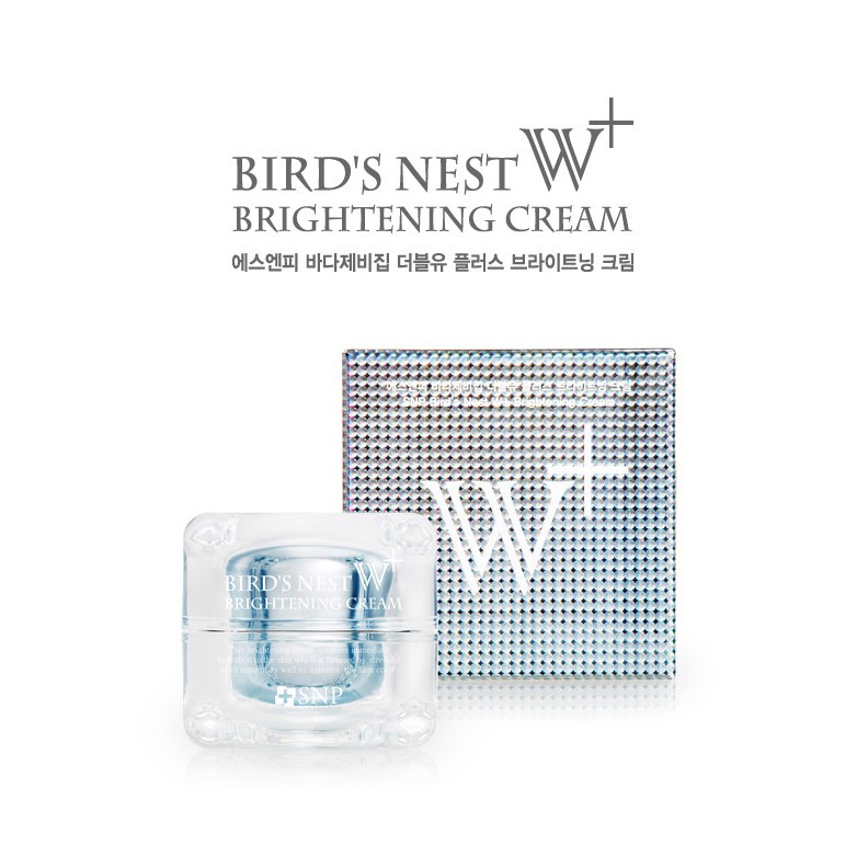 Kem Dưỡng Trắng và Ngăn Ngừa Lão Hóa Tinh Chất Tổ Yến Biển SNP Bird’s Nest W+ Brightening Cream | BigBuy360 - bigbuy360.vn