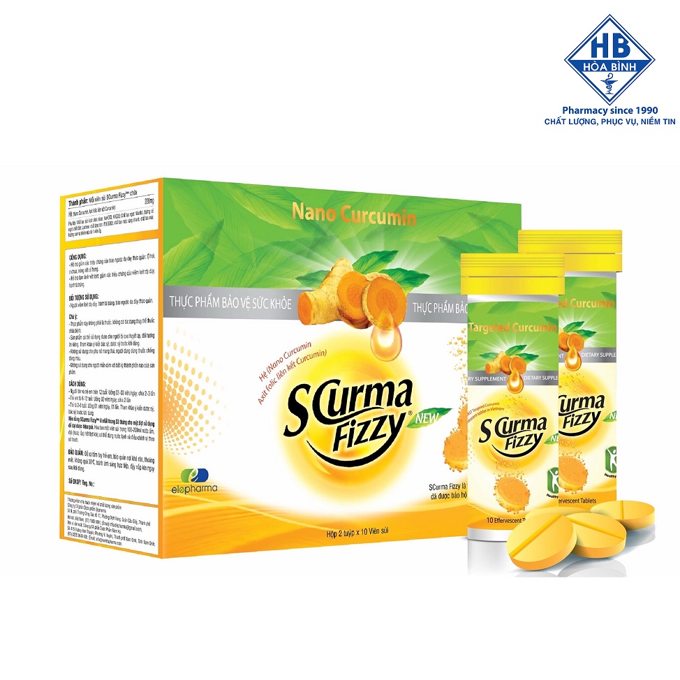 SCURMA FIZZY – Viên sủi hỗ trợ chức năng dạ dày
