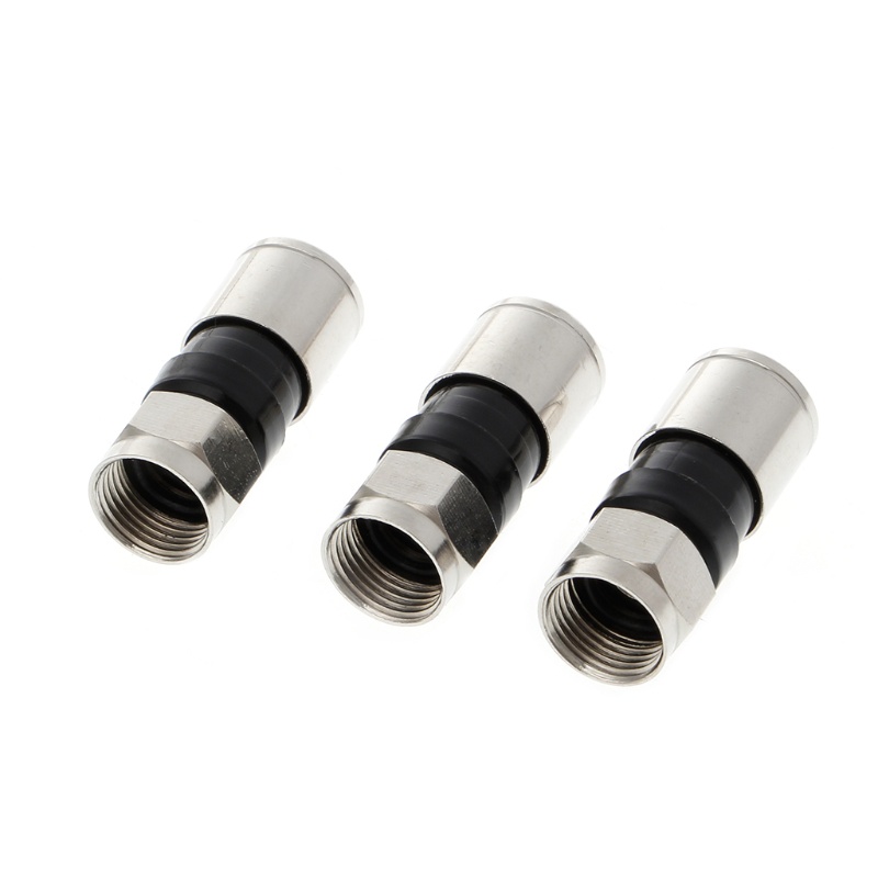 Set 10 Đầu Nối RG6 F 2 7cm Chuyên Dụng Cho Sky Satellite V