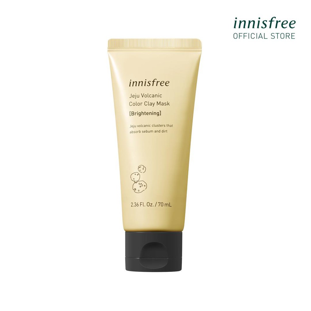 [Mã FMCGMF11 giảm 8% đơn 250K] Mặt nạ rửa đất sét innisfree Volcanic Color Clay Mask 70ml