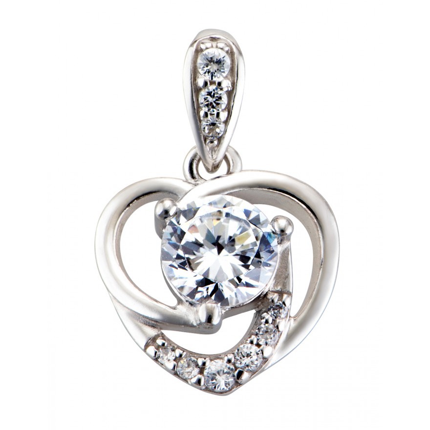Mặt dây chuyền Bạc đính đá CZ PNJSilver XMXMK000122