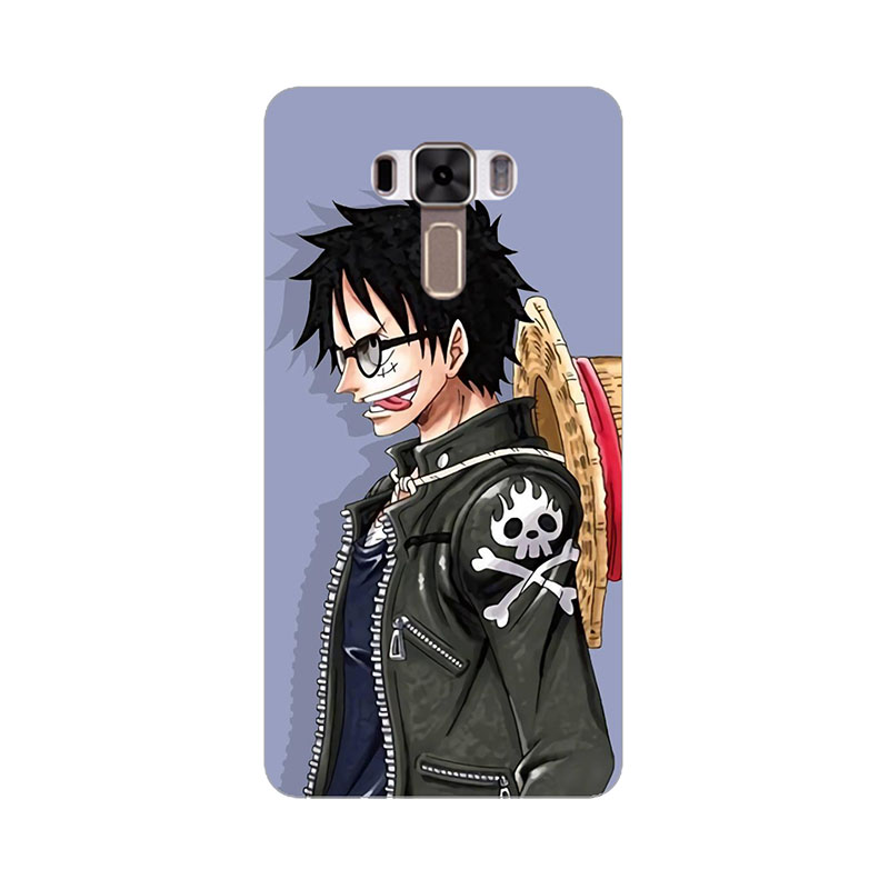 Ốp điện thoại mềm thời trang hình hoạt hình Luffy Roronoa Zoro One Piece cho ASUS Zenfone 3 ZE552KL ASUS_Z012D 5 5"