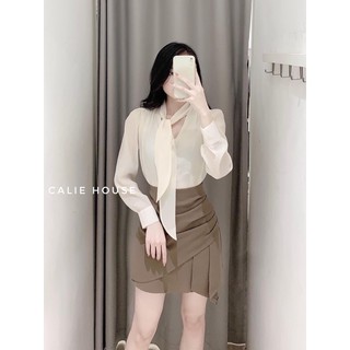 Chân váy nhúm sườn