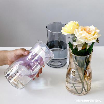 Lọ hoa thủy tinh cắm hoa phong cách Bắc Âu trang trí phòng khách bàn làm việc - HÀNG CÓ SẴN - Daisy.decor