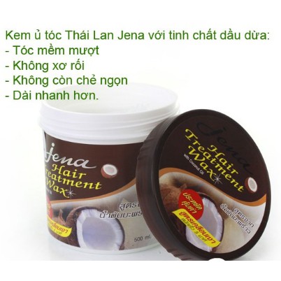 Kem ủ tóc dừa già Jena Thái Lan
