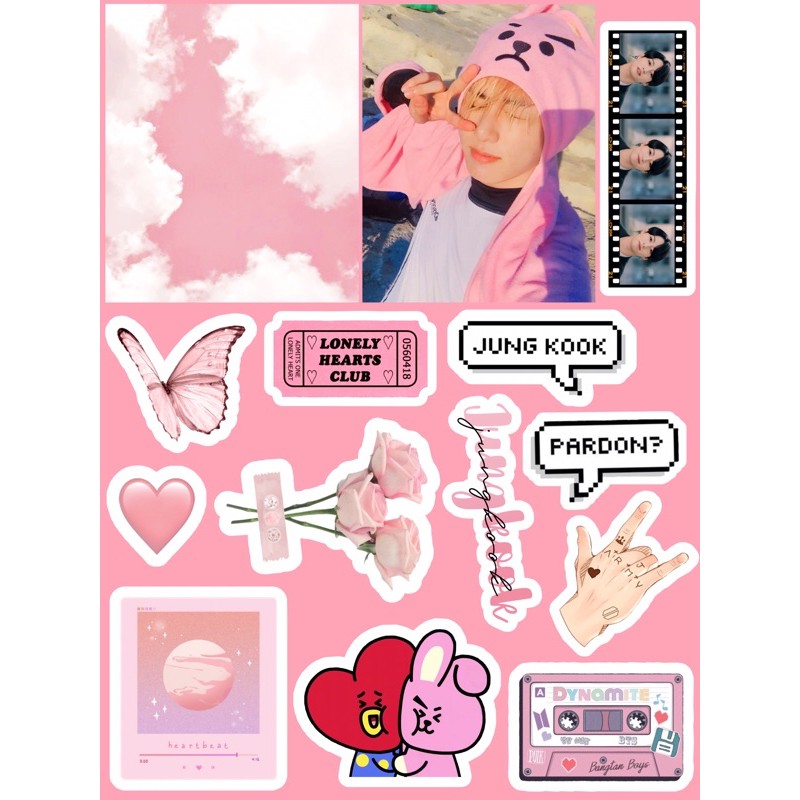 Sticker BTS - Sticker BTS aesthetic