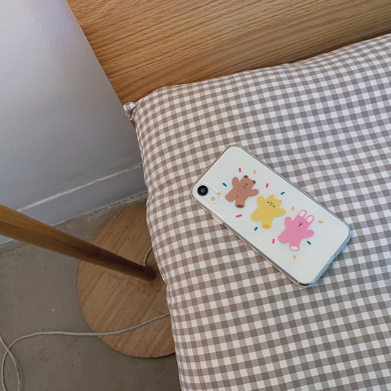 Ốp điện thoại hình gấu đáng yêu 214 cho IPHONE 5/5S/6/6PLUS/6S/6S PLUS/6/7/7PLUS/8/8PLUS/X/XS/XS MAX/11/11 PRO/PROMAX | BigBuy360 - bigbuy360.vn