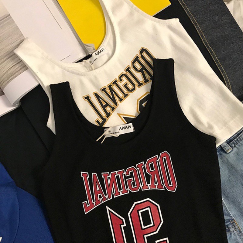 Áo thể thao không tay thời trang phong cách hàn quốc cho nữ 