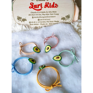 Dây Cột Tóc Trái Bơ Siêu Xinh Xắn