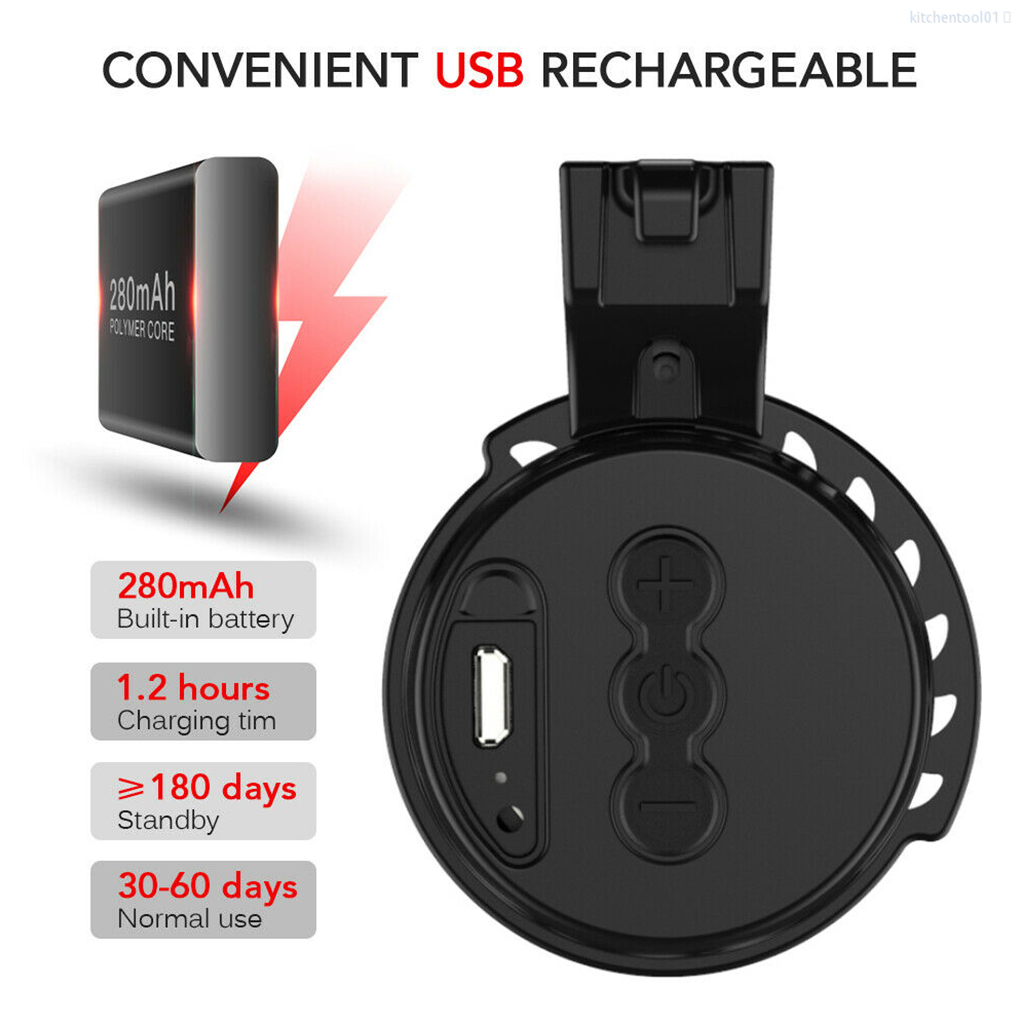 Chuông Xe Đạp Điện 4 Tông Sạc Usb Chất Liệu Nhựa Abs Chống Nước Có Thể Điều Chỉnh Kèm Phụ Kiện Cho Xe Đạp Điện