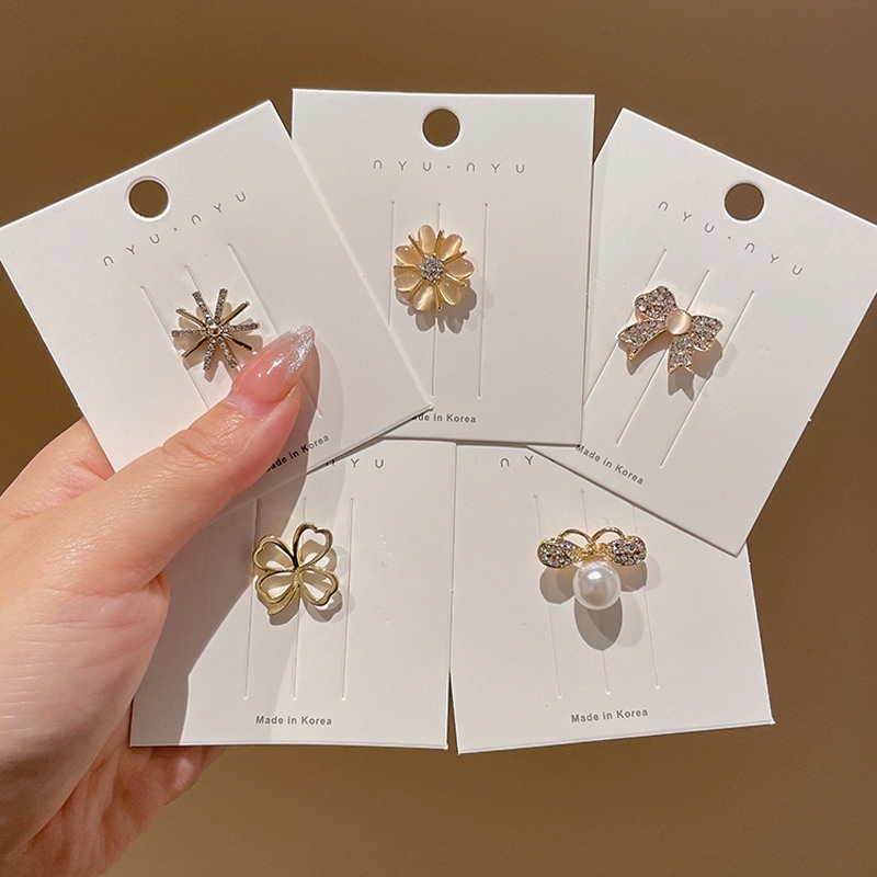 Trâm Cài Áo Hình Bướm Kiểu Hàn Quốc Cao Cấp