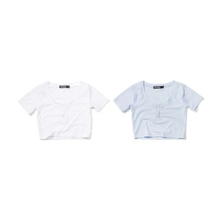 Áo croptop cổ tròn BLMDE
