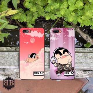 Ốp lưng kính cường lực Realme C1 / Realme C2 nhiều mẫu shin đẹp tuyệt