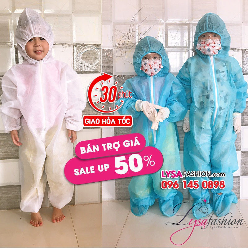 🎀🎀 Đồ Bảo Hộ Người Lớn và Trẻ Em Từ 90cm - 140cm, 1m55 - 1m75, Free size1m9
