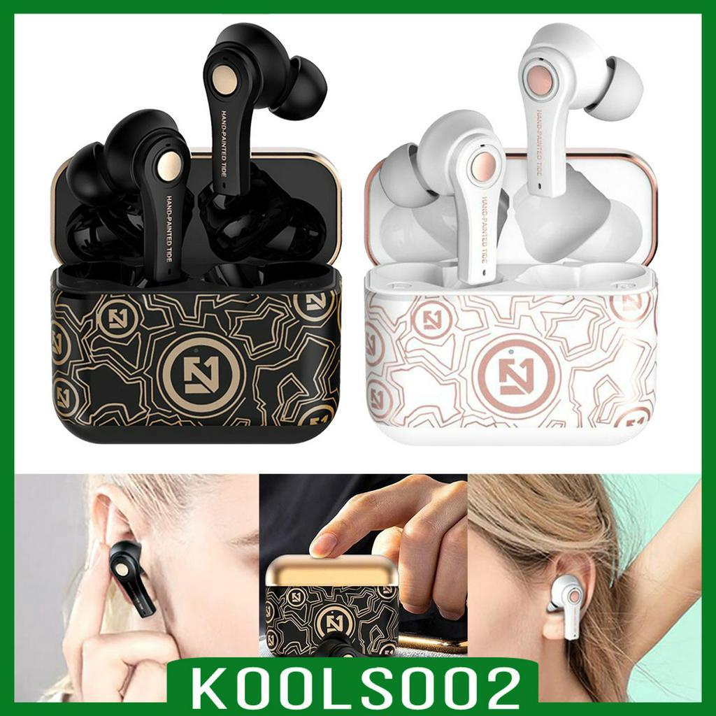 Hifi TS-100 True Wireless Earbuds Bluetooth Waterproof TWS Stereo  black