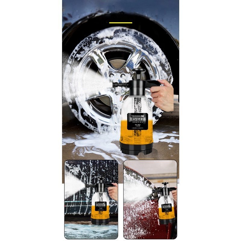 Bình Xịt Tạo Bọt Tuyết Rửa Xe Ô Tô , Xe Máy Bình Tưới Cây Cầm Tay Tiện Dụng Bọt Rửa Xe Không Chạm