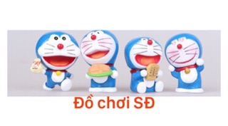 Mô hình doremon - bộ 8 con