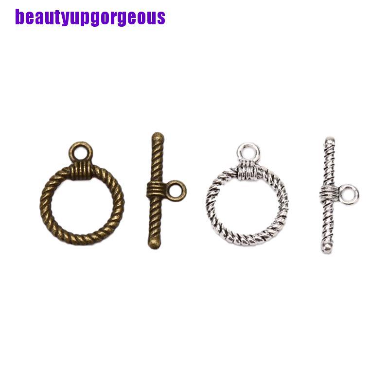 CHARMS Set 20 Móc Khóa Dùng Làm Đồ Trang Sức Diy Phong Cách Vintage