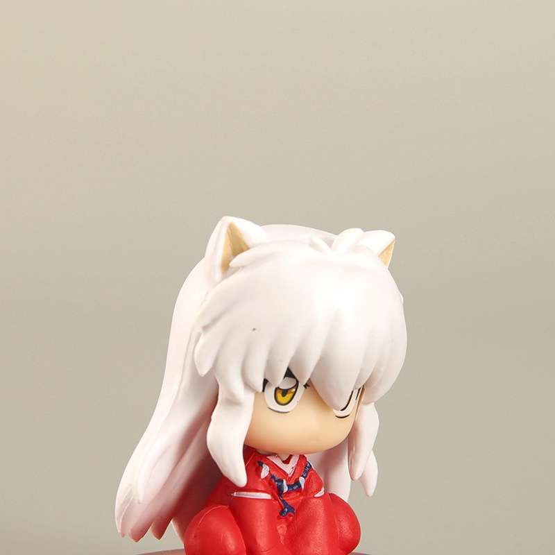 Bộ 4 Đồ trang trí Nhân Vật Phim Hoạt Hình Inuyasha