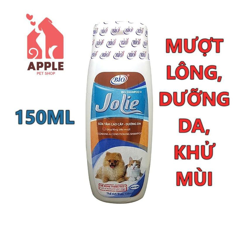 [BIO-JOLIE] [150 ML] Sữa tắm mượt lông, khử mùi hôi