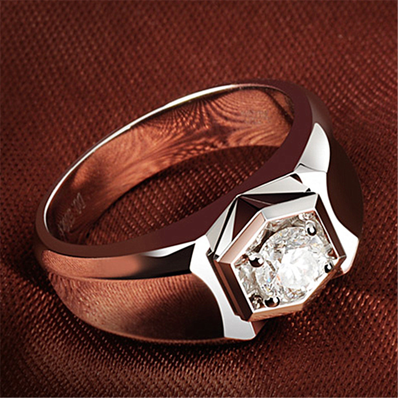 Nhẫn đeo tay phong cách hàn quốc 925 2 lớp thời trang cho nam