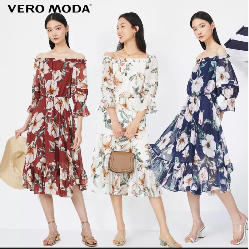 Đầm voan lụa cao cấp Vero Moda