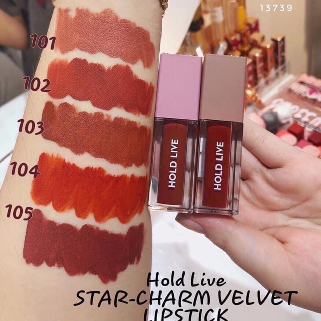 Son kem lì holdlive star charm