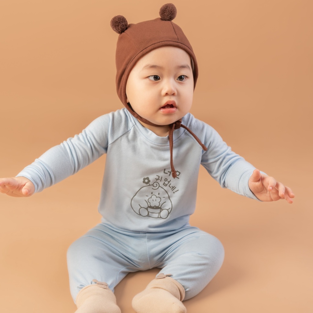 Punchun Bộ dài tay raglan AW2022D05