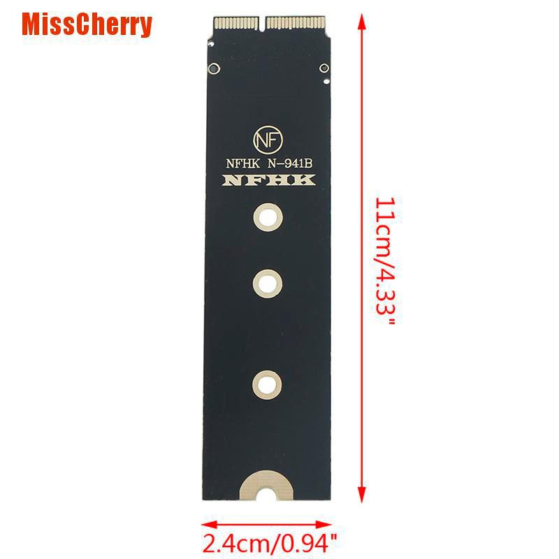 Thẻ Chuyển Đổi Giao Diện Nvme Pcie M.2 Ngff Ssd Cho 2013 2014 2015 Macbook Air Pro