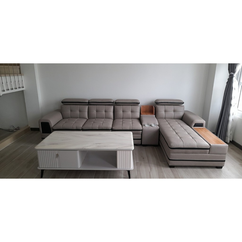 Bộ Sofa Góc Thư Giãn Cao Cấp GR124