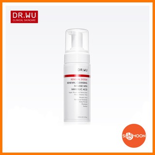 [DR.WU] Sữa Rửa Mặt Tạo Bọt DR.WU Mandelic Acid/Hyaluronic Acid  (DR.WU Renewal Cleansing Mousse With Mandelic Acid)