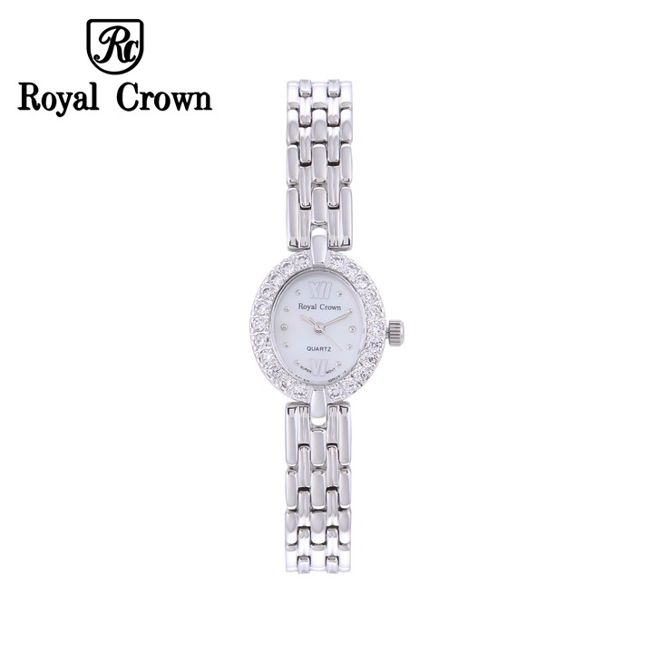 Đồng hồ nữ chính hãng Royal Crown 2100 dây thép