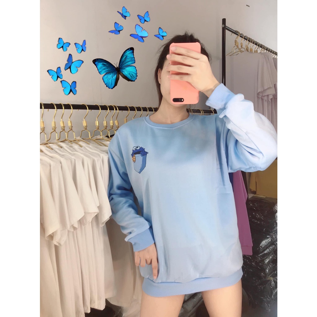 Hoodie kem gấu xé chữ HDK.39