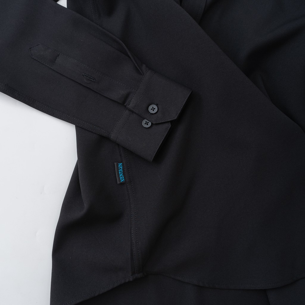 Sơ mi tay dài màu đen KENTA SMD0090