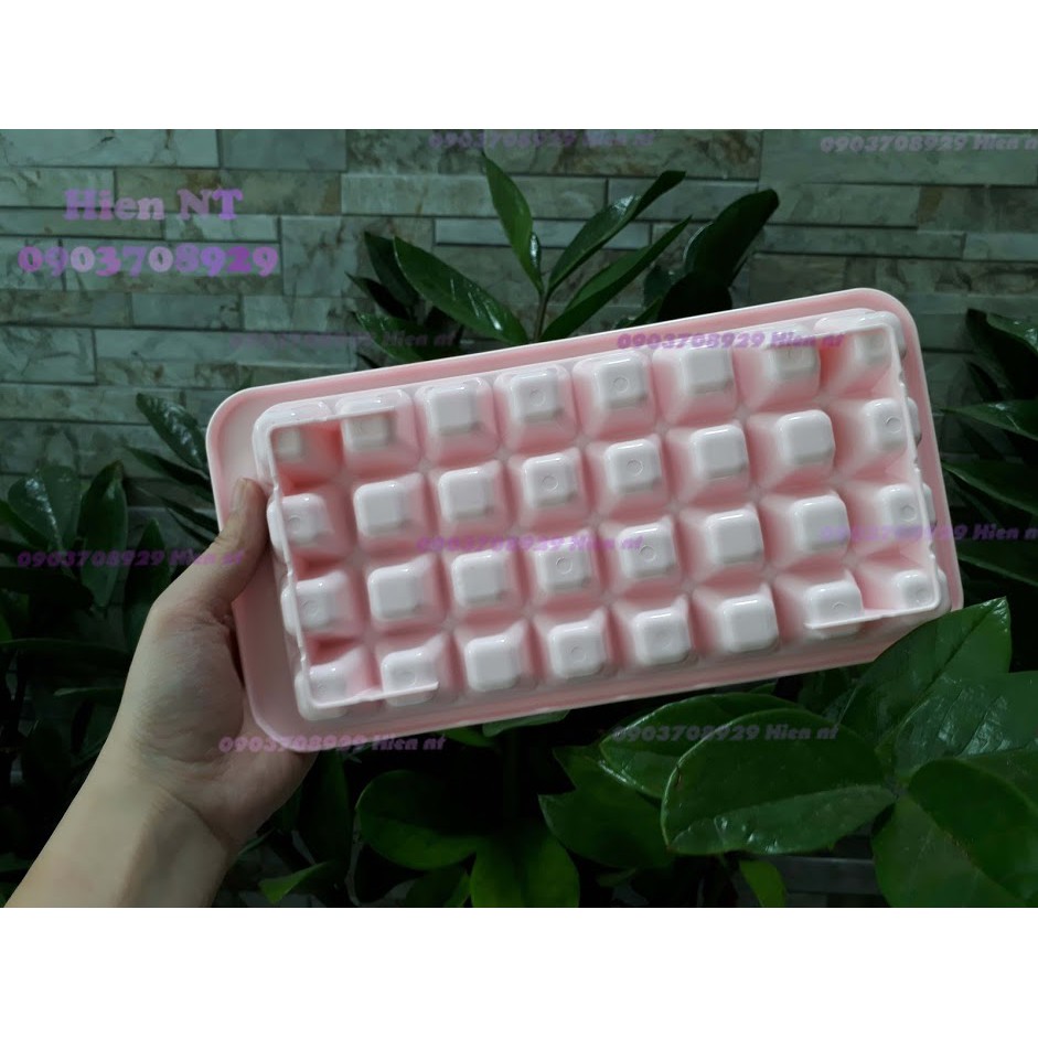 Khay Làm Thạch, Khay Đá Viên 32 viên- Hàng Cao Cấp