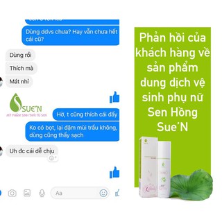 DUNG DỊCH VỆ SINH PHỤ NỮ SEN HỒNG