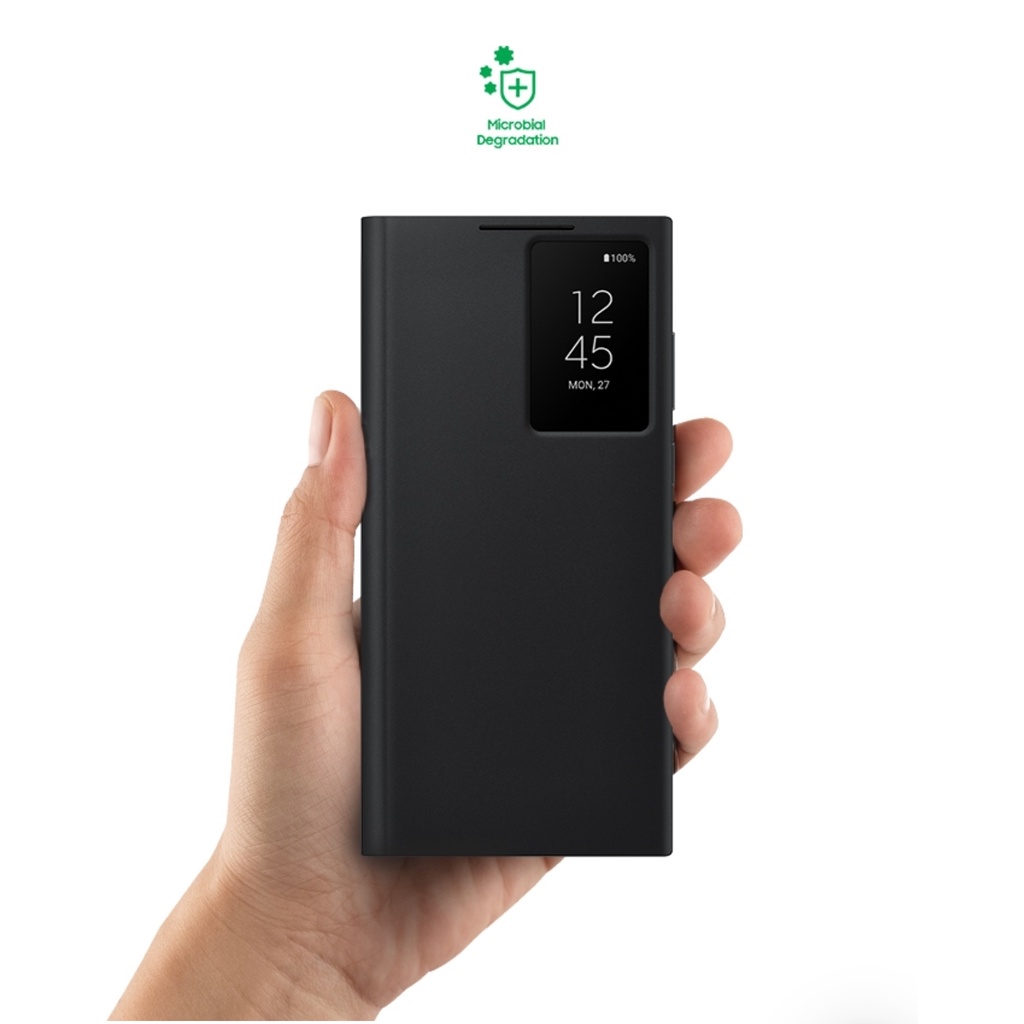 Bao Da Clear View Cover Samsung Galaxy S22 / S22 Plus / S22 Ultra 5G - Hàng Chính Hãng