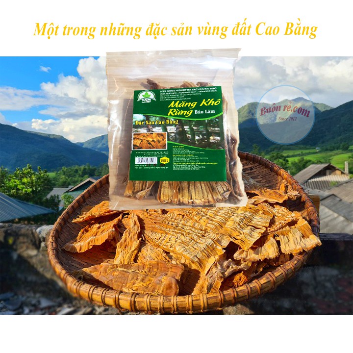 (1KG) Măng khô rừng Bảo Lâm ngon, sạch, không chất bảo quản - Đặc sản Cao Bằng 00024