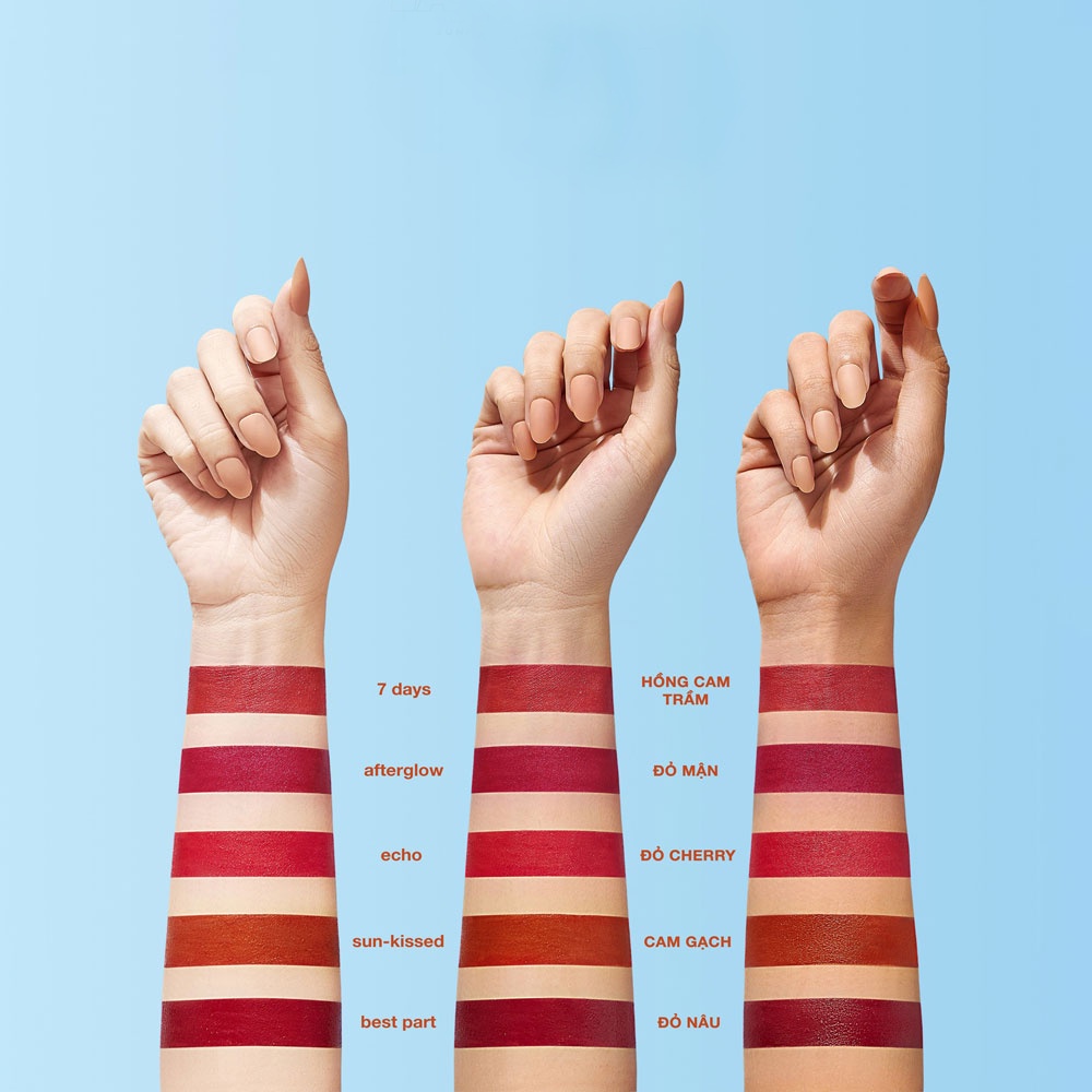Son Kem Flawsome Sunny Matte Tint Lì Ẩm Mịn, Siêu Nhẹ Môi Và Lâu Phai 3g