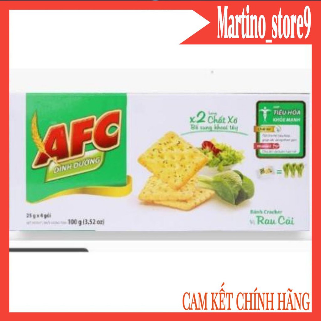 BÁNH AFC RAU CẢI 100G [SALE HOT]