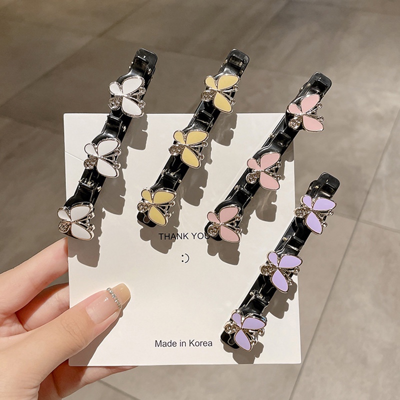 Kẹp Tóc Một Mặt Hình Bướm Đáng Yêu Thời Trang Hàn Quốc