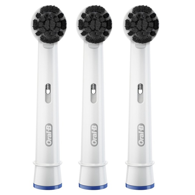 Đầu Bàn Chải Điện Oral-B Braun Charcoal Carbon Than Hoạt Tính - Tinh Chất Than Đen, Làm Trắng Răng Tự Nhiên