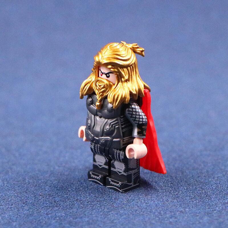 Lego Thor Endgame có kèm phụ kiện cầm tay mini figure endgame