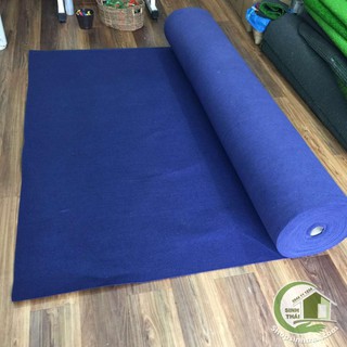 Thảm nỉ trải sàn màu xanh dương