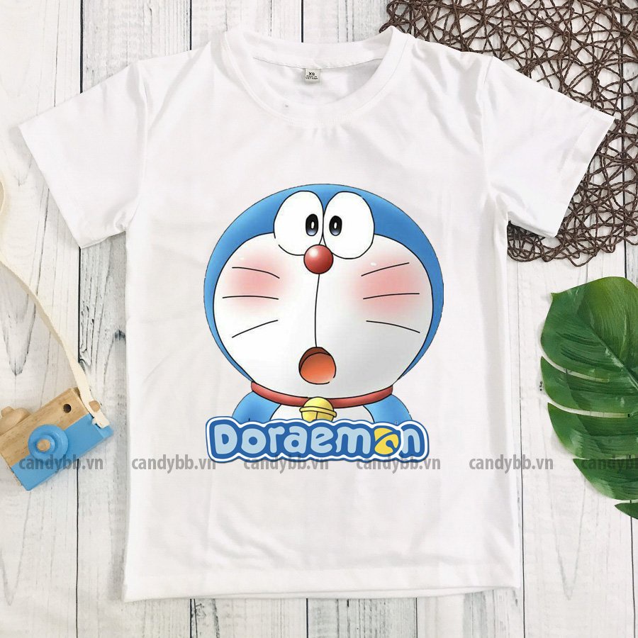 Áo thun Doremon bé trai bé gái